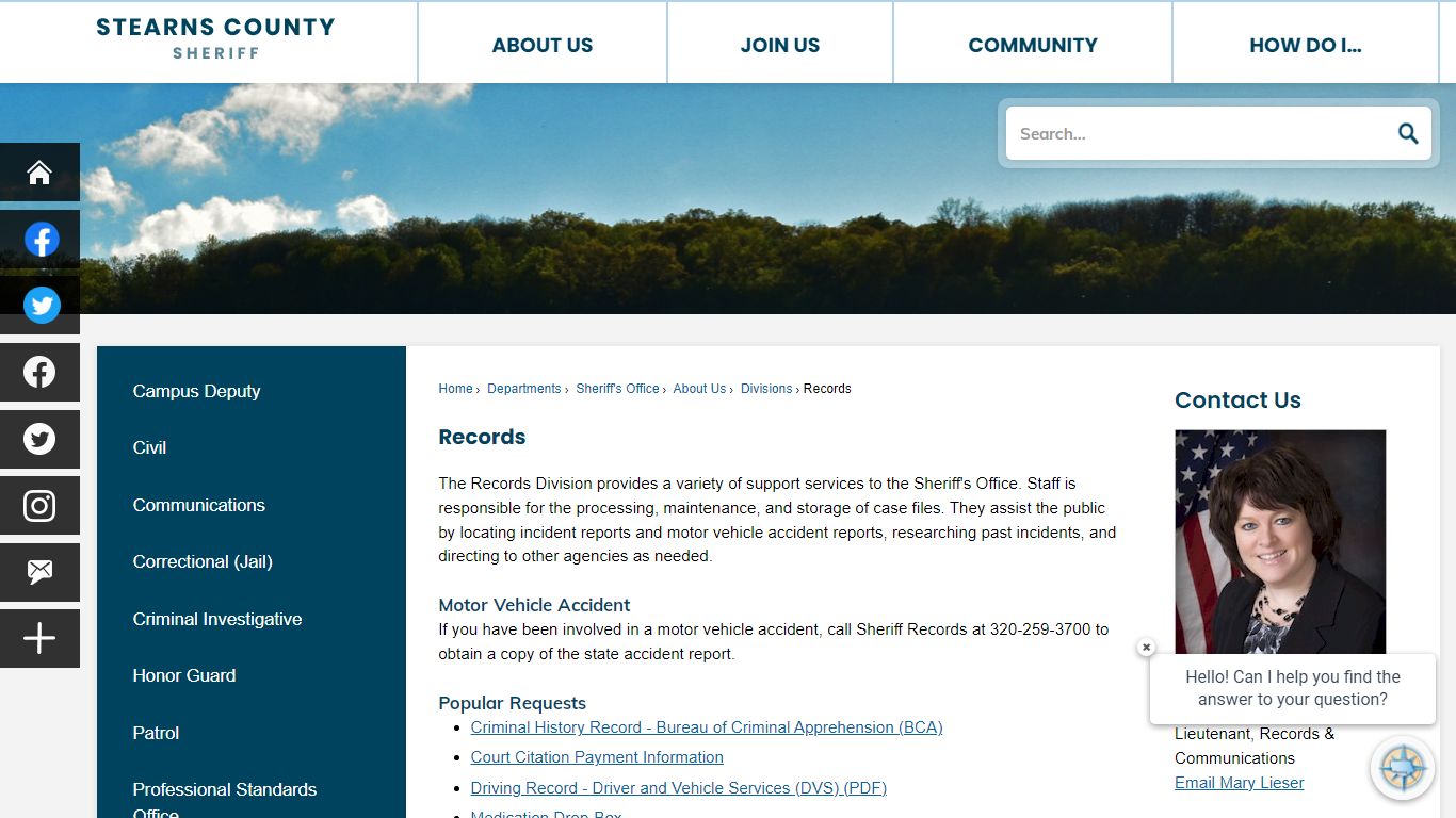 Records | Stearns County, MN - Official Website